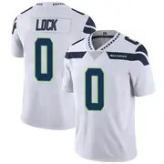 Youth White Limited Drew Lock Seattle Vapor Untouchable Jersey